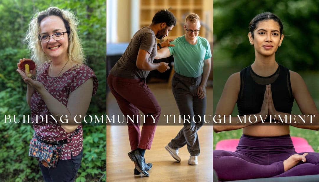 Rhizome Roots Studio movement and wellness collage